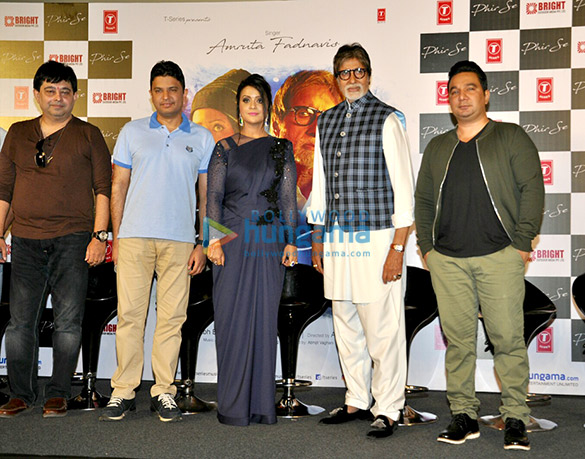 Amitabh Bachchan unveils Amruta Fadnavis’ music album ‘Phir Se’