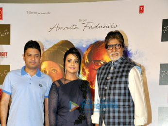 Amitabh Bachchan unveils Amruta Fadnavis' music album 'Phir Se'
