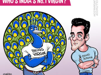Bollywood Toons Salman Khan faces stiff competition!