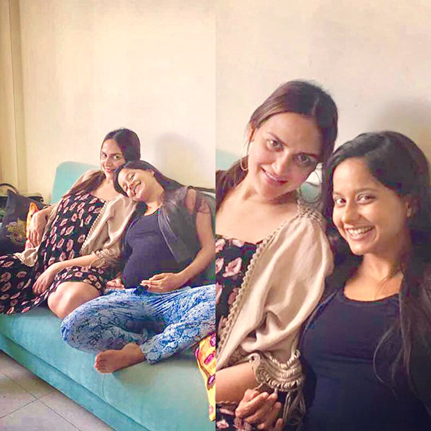 CUTE! Esha Deol glows as she shows off her baby bump!