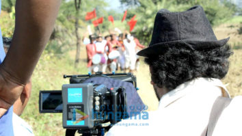 On The Sets Of The Movie Duniya Khatam Ho Rahi Hai