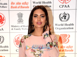 Esha Gupta, Salim Merchant and Sulaiman Merchant grace the ‘No Tabacco Day’ event