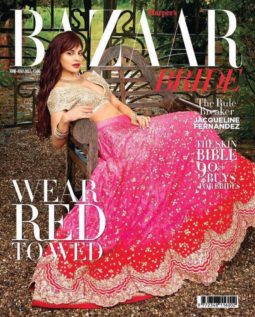 Jacqueline Fernandez On The Cover Of Harper's Bazaar