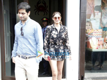 Harshvardhan Kapoor, Athiya Shetty and others snapped post lunch at Bastian