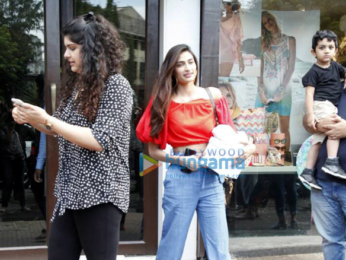 Harshvardhan Kapoor, Athiya Shetty and others snapped post lunch at Bastian