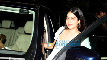 Jhanvi Kapoor and Khushi Kapoor snapped post dinner at Olive in Bandra
