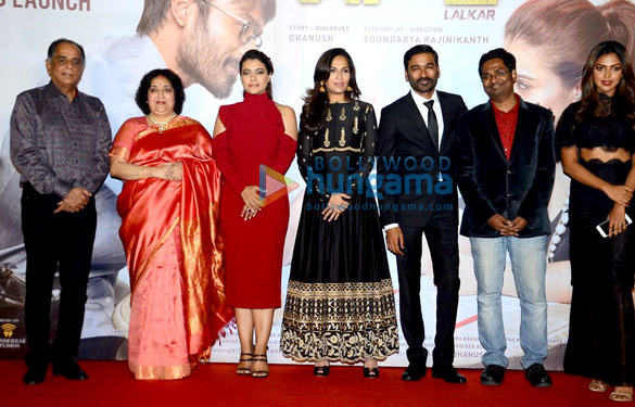 kajol and dhanush grace the trailer and music of launch of their film vip 2 lalkar 1