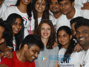 Kalki Koechlin interacts with special kids from NGO Adapt