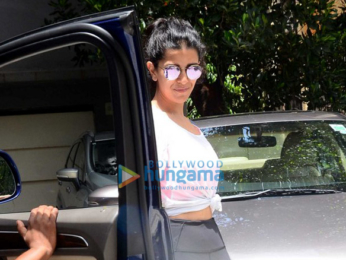 Kangana Ranaut and Nimrit Kaur snapped in Bandra