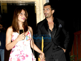 Karan Singh Grover and Bipasha snapped post dinner at Arth Lounge