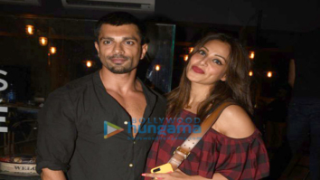 Karan Singh Grover and Bipasha Basu snapped post their dinner at I Think Café