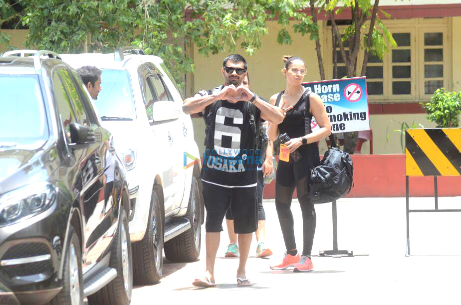 karan singh and bipasha snapped post their gym sessions 2