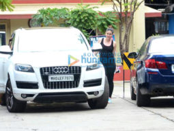 Kareena Kapoor Khan, Amrita Arora, Shahid Kapoor, Bipasha Basu and Karan Singh Grover snapped outside the gym