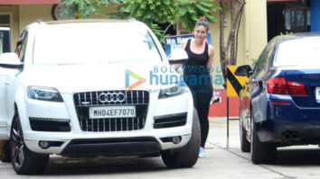 Kareena Kapoor Khan, Amrita Arora, Shahid Kapoor, Bipasha Basu and Karan Singh Grover snapped outside the gym