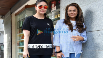 Kareena Kapoor Khan and Amrita Arora snapped post salon session in Bandra