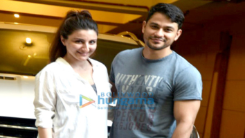 Kunal and Soha Ali Khan snapped in Bandra