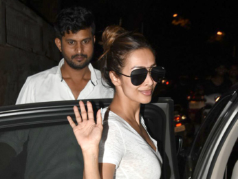 Malaika Arora Khan snapped post meeting in Bandra