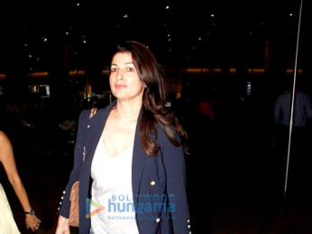 Malaika Arora, John Abraham and Twinkle Khanna snapped at the airport