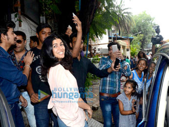 Nimrat Kaur snapped at The Korner House