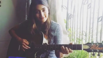 Awesome! Pooja Hegde learns the guitar and sings as well!