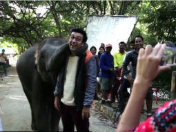 Ranbir Kapoor Plays With A CUTE Elephant In This Jagga Jasoos Video
