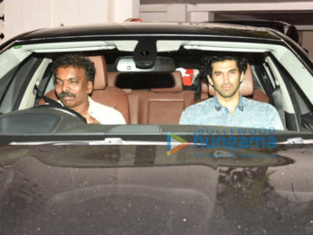 Ranbir Kapoor, Sidharth Malhotra, Alia Bhatt, Aditya Roy Kapur, Arjun Kapoor & Prabhas snapped post party at Karan Johar's house