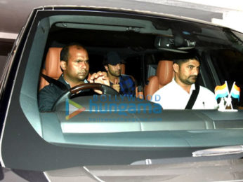 Ranbir Kapoor, Sidharth Malhotra, Alia Bhatt, Aditya Roy Kapur, Arjun Kapoor & Prabhas snapped post party at Karan Johar's house