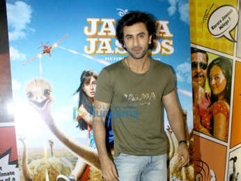 Ranbir Kapoor and Anurag Basu promote Jagga Jasoos