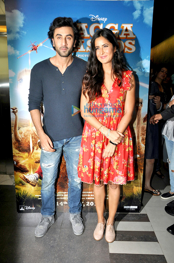 ranbir kapoor and katrina kaif promote the film jagga jasoos 1