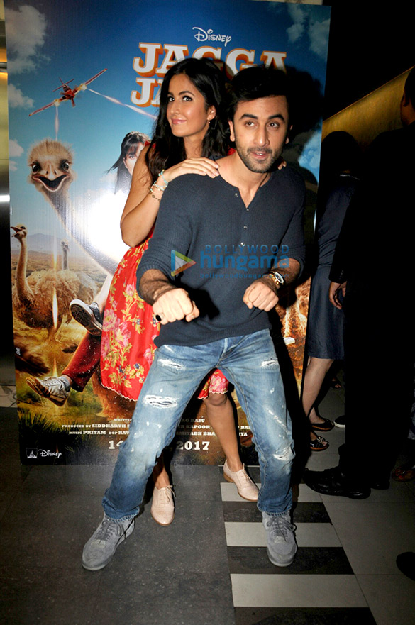 ranbir kapoor and katrina kaif promote the film jagga jasoos 2
