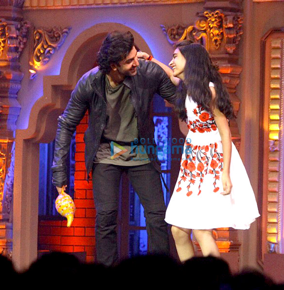 ranbir kapoor promotes jagga jasoos on the sets of sabse bada kalakaar 4