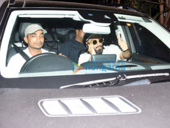 Ranveer Singh snapped post gym session in Bandra