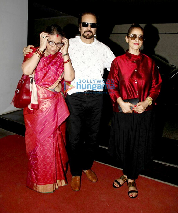 rekha and others grace the special screening of dear maya 7