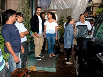 Richa Chadda and Angad Bedi snapped at Pali Village Cafe