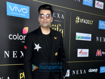 Saif Ali Khan, Karan Johar & Varun Dhawan at the press conference of 'IIFA Awards 2017'