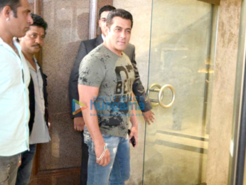 Salman Khan, Katrina Kaif and Alia Bhatt arrive at IIFA 2017 media meet