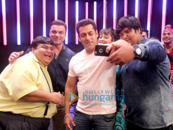 Salman Khan and Sohail Khan promote their film Tubelight on sets of the show Taarak Mehta Ka Ooltah Chashma