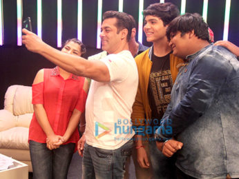 Salman Khan and Sohail Khan promote their film Tubelight on sets of the show Taarak Mehta Ka Ooltah Chashma