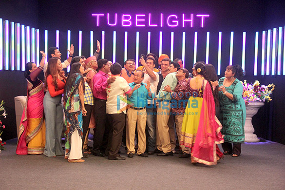 salman khan and sohail khan promote their film tubelight on sets of the show taarak mehta ka ooltah chashma 9