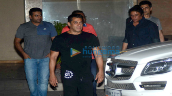 Salman Khan and family celebrate the Being Human cycle launch at Arpita’s house