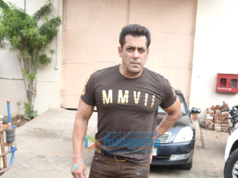 Salman Khan and Sohail Khan snapped at their film Tubelight's promotions