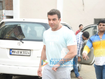 Salman Khan and Sohail Khan snapped at their film Tubelight's promotions