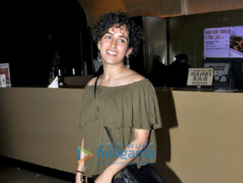 Sanya Malhotra snapped at PVR Juhu