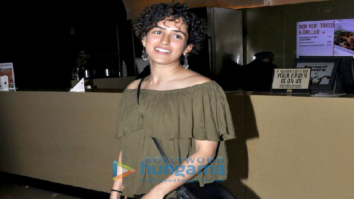 Sanya Malhotra snapped at PVR Juhu