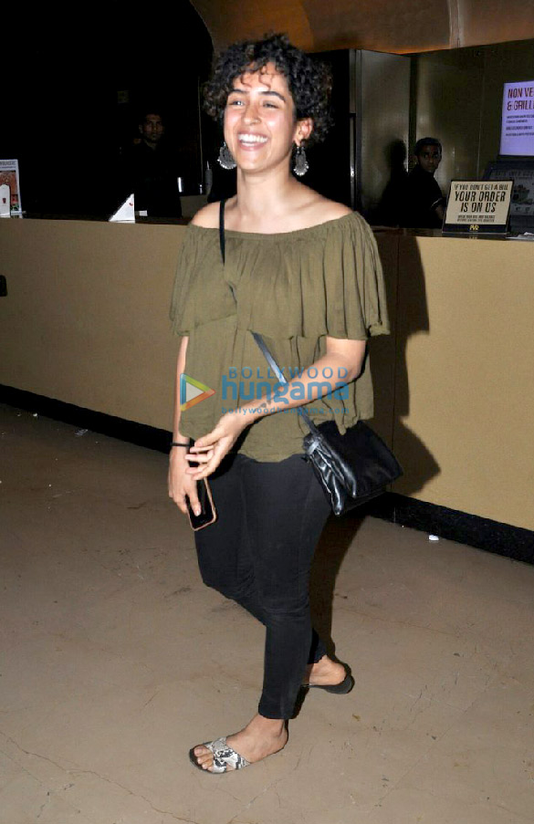 sanya malhotra snapped at pvr juhu 3
