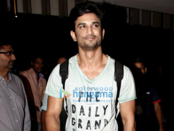 Sara Ali Khan, Jahnavi Kapoor and Sushant Singh Rajput snapped at the airport