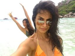 Sarah Jane Dias flaunts her HOT bikini body while chilling on the beach