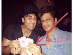 Shah Rukh Khan FINALLY QUITS and pays Rs. 5000 to Ranbir Kapoor. Read ALL THE DETAILS HERE!