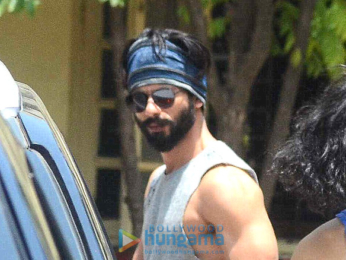 Shahid Kapoor, Mira Rajput, Kareena Kapoor Khan and Amrita Arora snapped at the gym