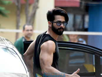 Shahid Kapoor and wife Mira Rajput snapped at the gym
